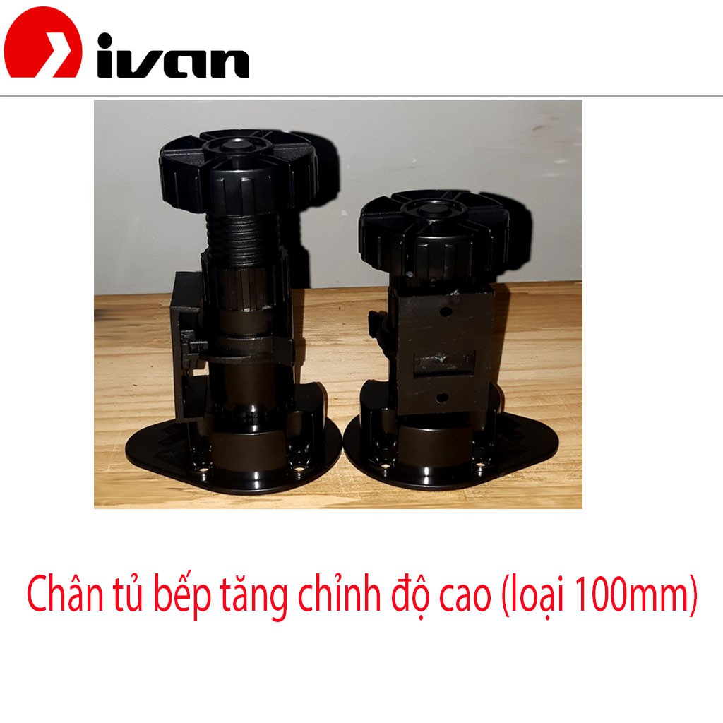 Chân tủ bếp tăng chỉnh độ cao (loại 10cm)