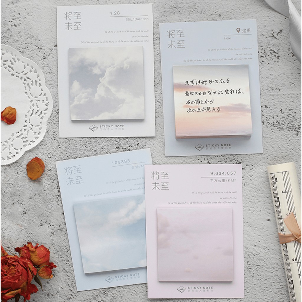 Note mây trời thơ mộng