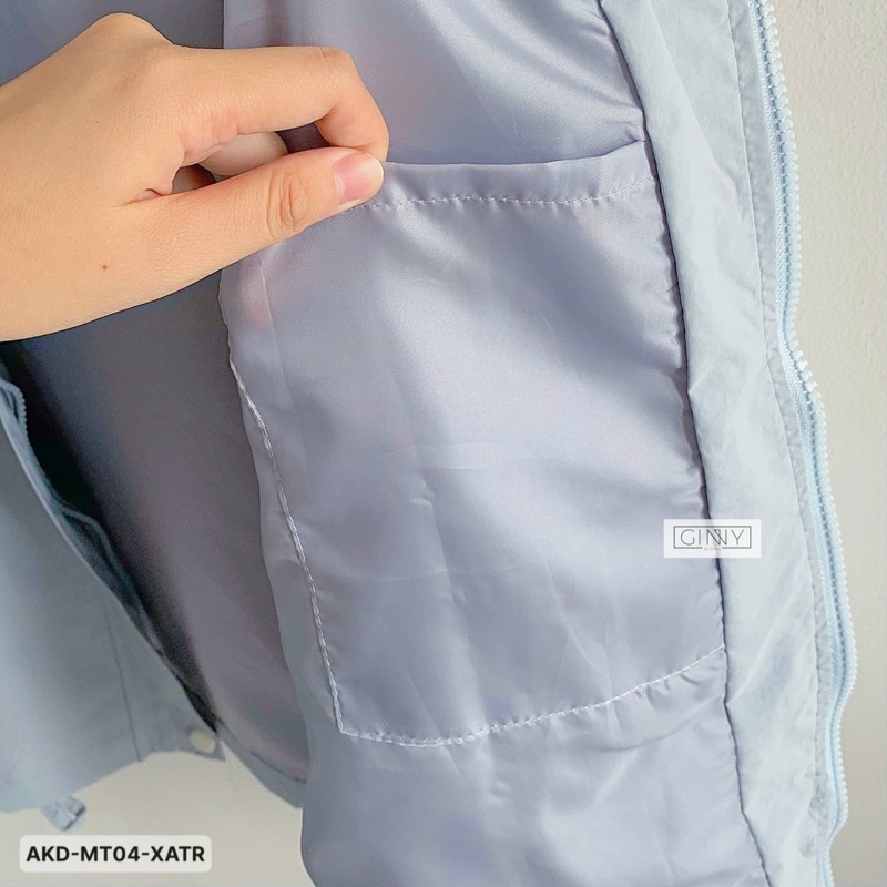 Áo khoác dù xuất Sarah MT-04 | Ginhouse Shop