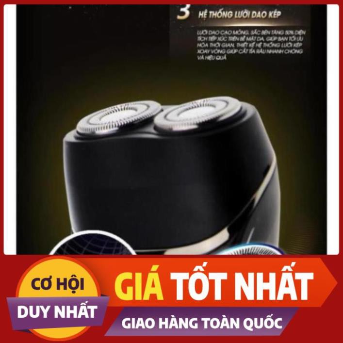 $ *** Máy cạo râu điện Flyco FS873VN 2 lưỡi, CHỐNG NƯỚC TUYỆT ĐỐI, XỬ LÝ NHANH GỌN và AN TOÀN *** $