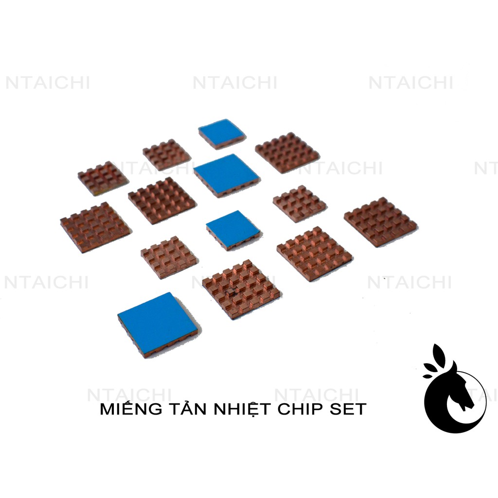 Miếng tản nhiệt Chipset, Vram, IC.. Đồng nguyên chất