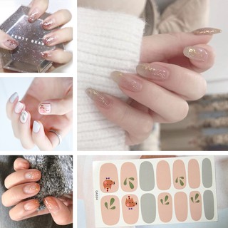 [Hàng mới về] Miếng dán trang trí móng màu gradient chống thấm nước tiện dụng