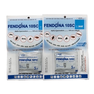 Thuốc diệt muỗi, côn trùng Fendona 10SC gói 5ml