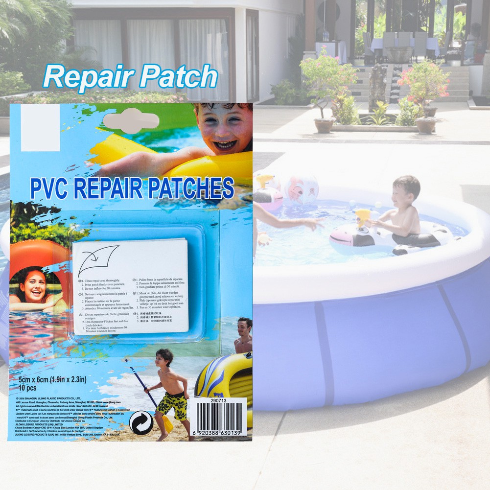 Bộ 10 Miếng Dán Pvc Cho Hồ Bơi