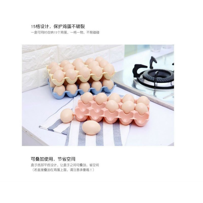 Hộp khay nhựa đựng trứng, có nắp chống đổ, nhựa an toàn cho sức khỏe