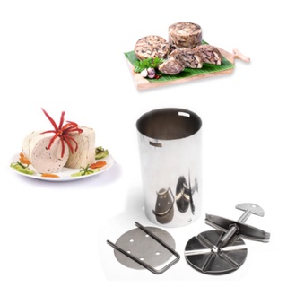 Khuôn Làm Giò Chả Lụa, Giò Thủ Inox 304 1KG Cao Cấp