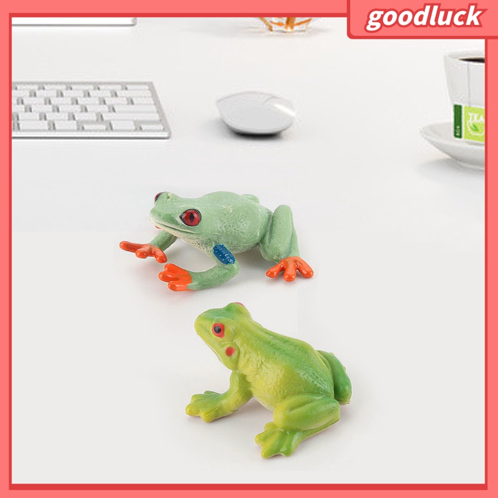 Mô hình chú ếch bằng PVC không mùi sống động