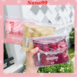 💖Bộ Chiết Mỹ Phẩm Mini Tiện Ích