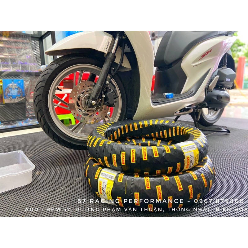 Combo Vỏ Lốp Pirelli Angel Scooter Size Zin cho xe Honda SH