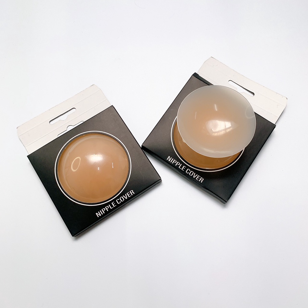 Miếng dán ngực silicon không dùng keo siêu dính nhiệt tự thân bảo vệ nhũ hoa D172