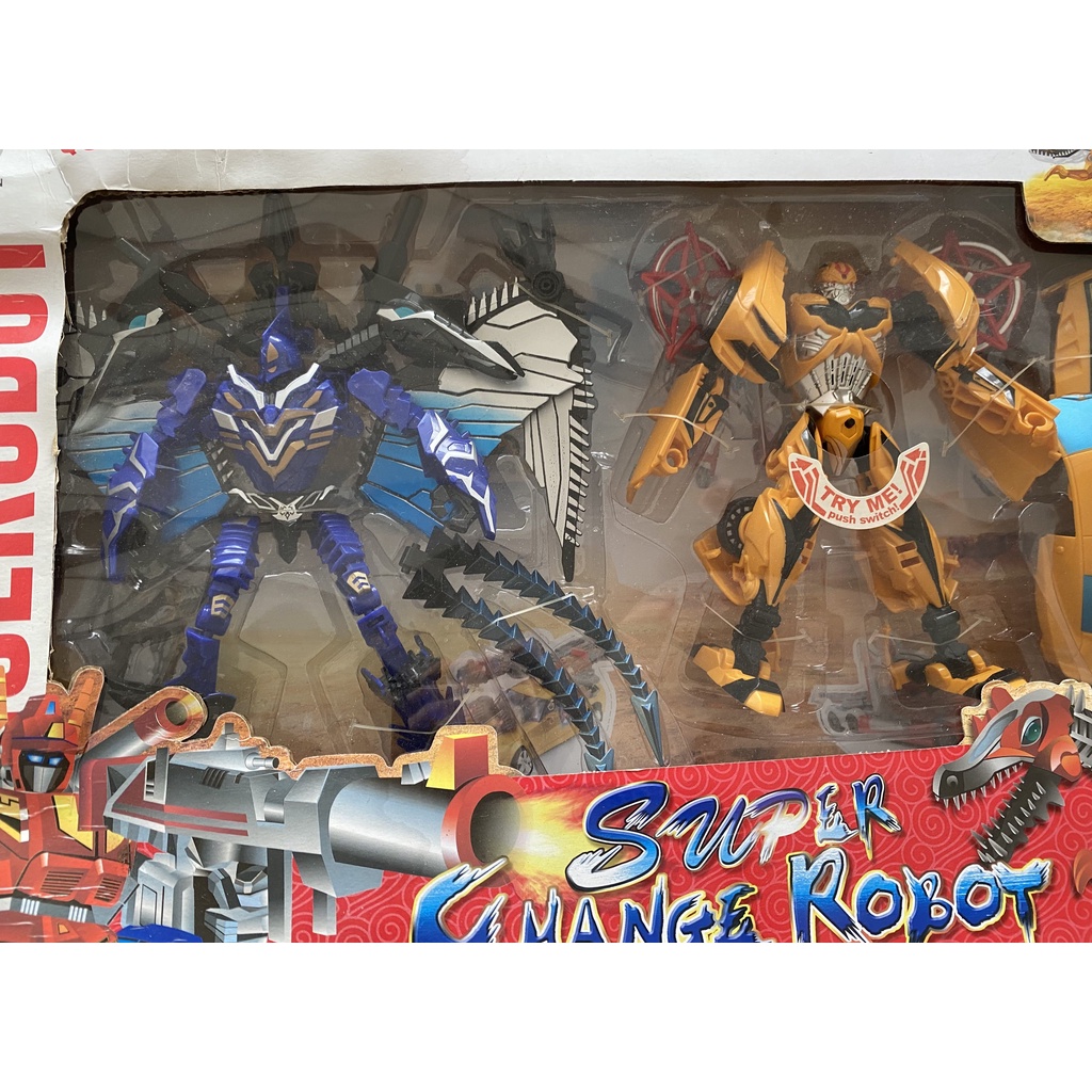 SIÊU ROBOT CÓ THỂ CHUYỂN ĐỔI lắp ráp siêu nhân biến hình PTEROSAURS BUMBLEBEE 9-5