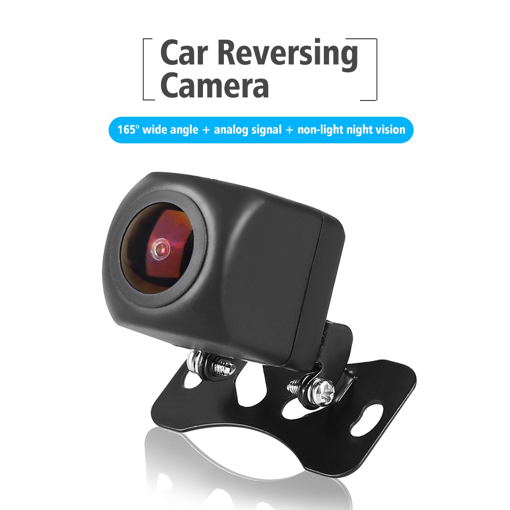 Camera lùi ô tô Ống kính chống thấm nước góc rộng 165 ° quan sát ban đêm HD ô tô quan sát phía sau camera lùi đỗ xe