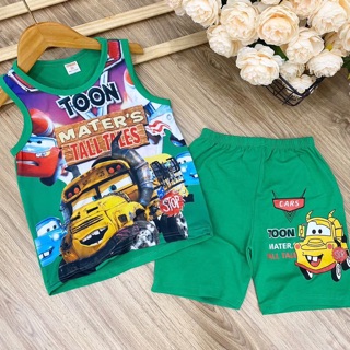 Bộ sát nách bé trai size đại