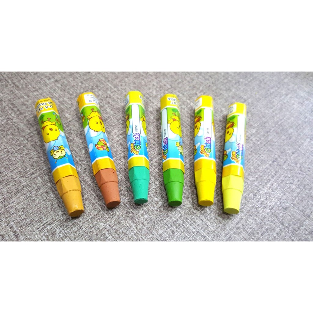 Sáp dầu con gà 48 màu hộp giấy Sáp Con gà Dooly Oil Pastel 48 màu