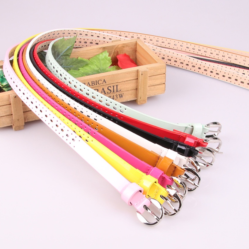 Thắt Lưng Nữ Bản Nhỏ Thời Trang Mặt Khóa Kim Loại Cá Tính Chất Liệu Da PU TL014 ShopMaySG Dây Lưng Nữ, Dây Nịt Nữ