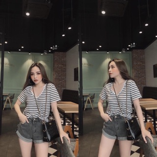 Áo phông giấy cổ Tim