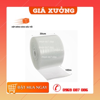 [Giá Sốc] 30cm x 100m FREESHIP xốp hơi, cuộn bóng khí