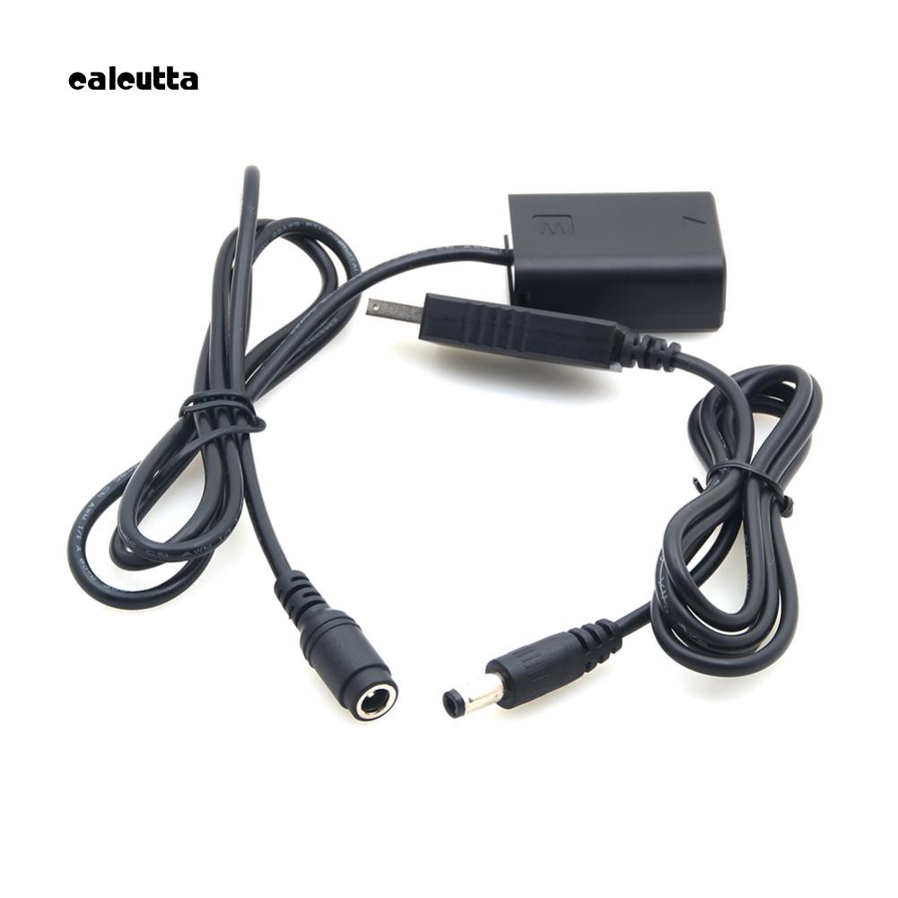 cal_5V USB for AC-PW20 NP-FW50 NP FW50 Fake Battery for Sony A7 A7K A7M2 A7M2K A7R