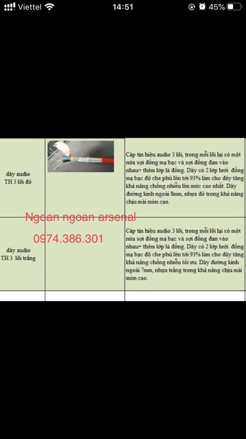 Cặp dây audio rca cao cấp mạ bạc, jack mạ vàng 24k. Báo giá 1 cặp gồm4 đầu jack.