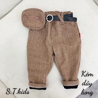 QUẦN DẠ TÀU QC CHO BÉ