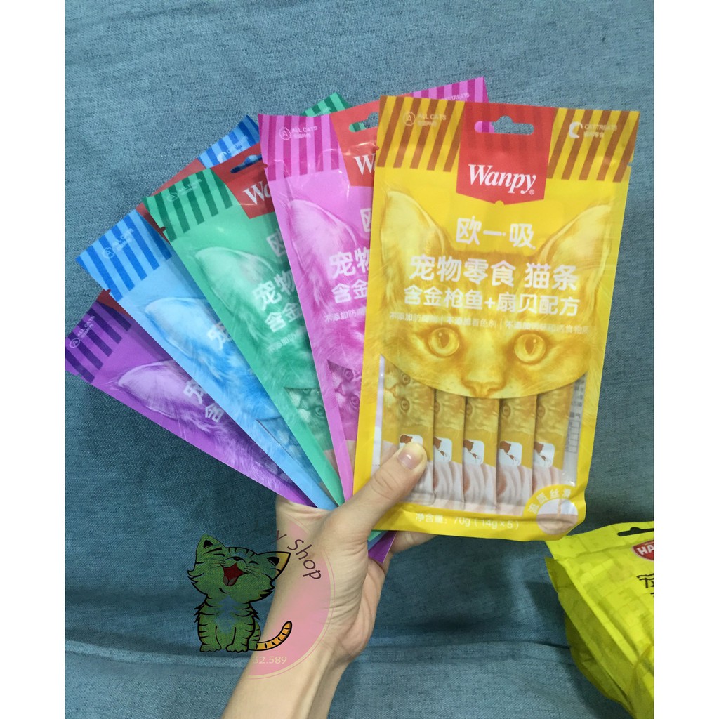 SÚP THƯỞNG WANPY CHO BÉ MÈO