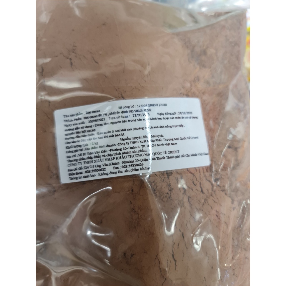 BỘT CA CAO LÀM BÁNH / Cocoa Powder