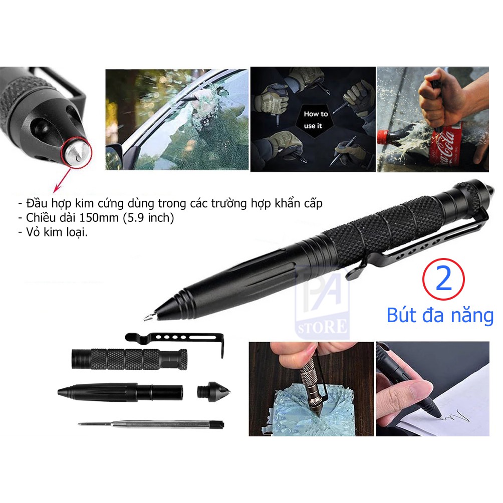 Hộp Sinh Tồn SOS – 9 Món Phụ kiện Phượt Thủ Tiện Lợi Phong Cách | BigBuy360 - bigbuy360.vn