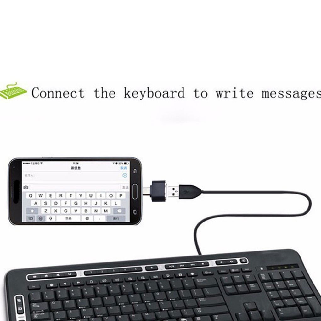 Đầu chuyển đổi OTG đọc thẻ nhớ micro usb thích hợp cho điện thoại / máy tính bảng