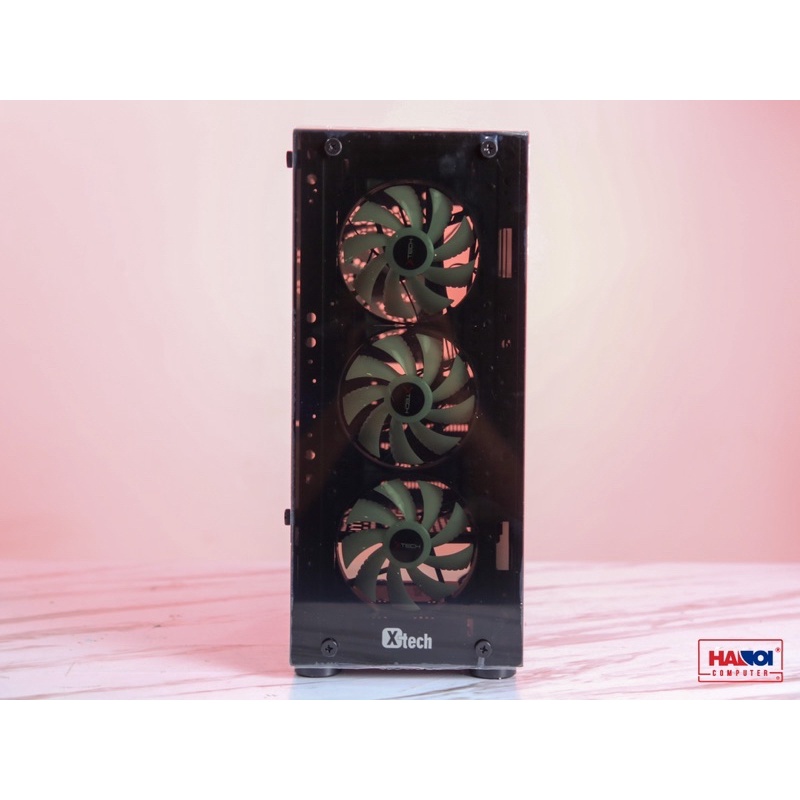 Vỏ Case XTech F8 - Gaming full ATX, 2 mặt kính cường lực