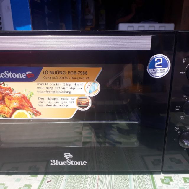 Lò nướng đối lưu bluestone 42l