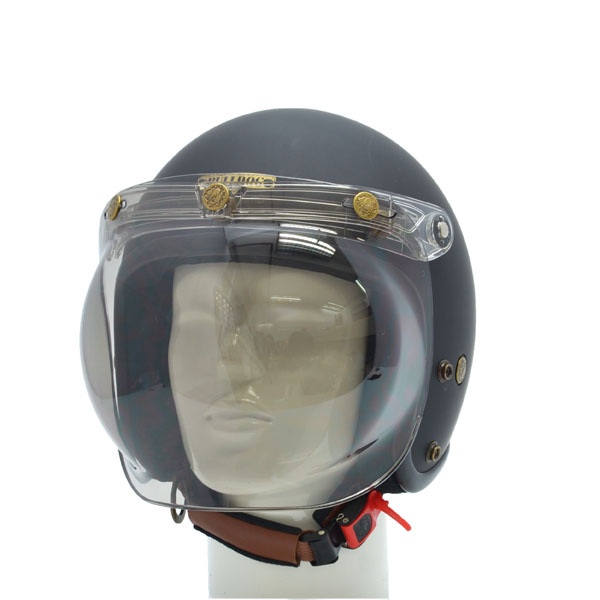 Kính chắn mũ bảo hiểm 3/4 BULLDOG BUBBLE  - BIKER.176 - Mũ bảo hiểm chính hãng Vũng Tàu