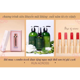 Combo Bộ Dầu Gội+Xả+Tinh Dầu Bưởi ViJully xịt dưỡng kích thích mọc ngăn rụng tóc