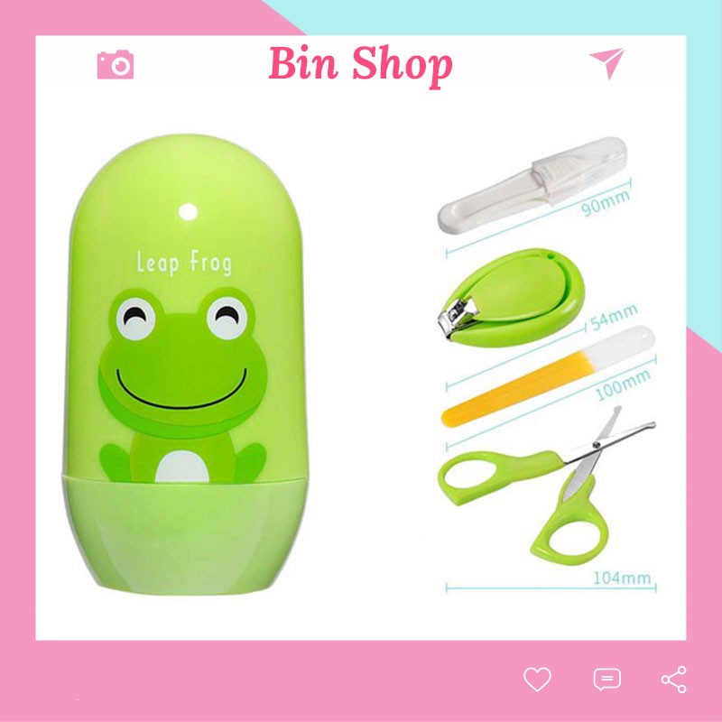 Bộ Cắt Móng Tay Hình Viên Thuốc 4 Chi Tiết Cho Bé Bin Shop