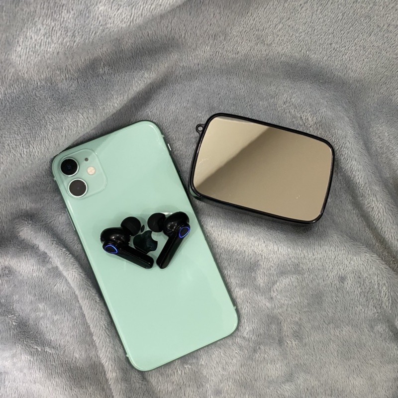 Tai nghe bluetooth không đây M19 Pro nghe nhạc EDM remix cực đã pin siêu trâu dock sạc có led màn hình tráng gương