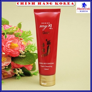 Sữa Rửa Mặt Hồng Sâm Đỏ My Gold Hàn Quốc