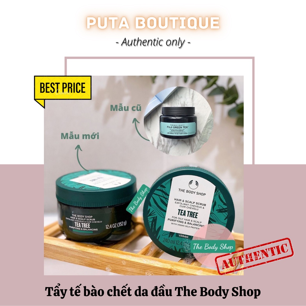 Tẩy tế bào chết da đầu The Body Shop