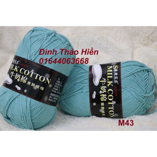 Len sợi milk cotton