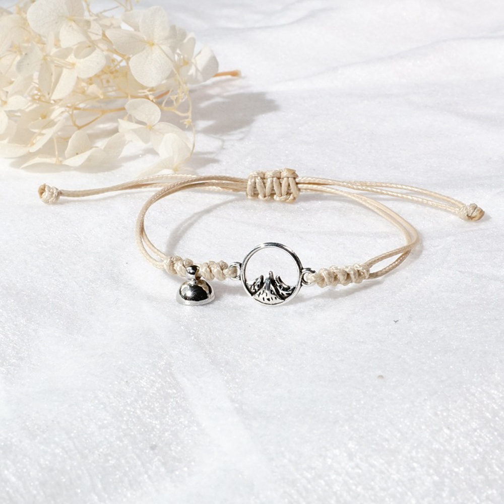 Vòng tay bện dây phong cách Hàn Quốc cho cặp đôi tùy chọn màu sắc