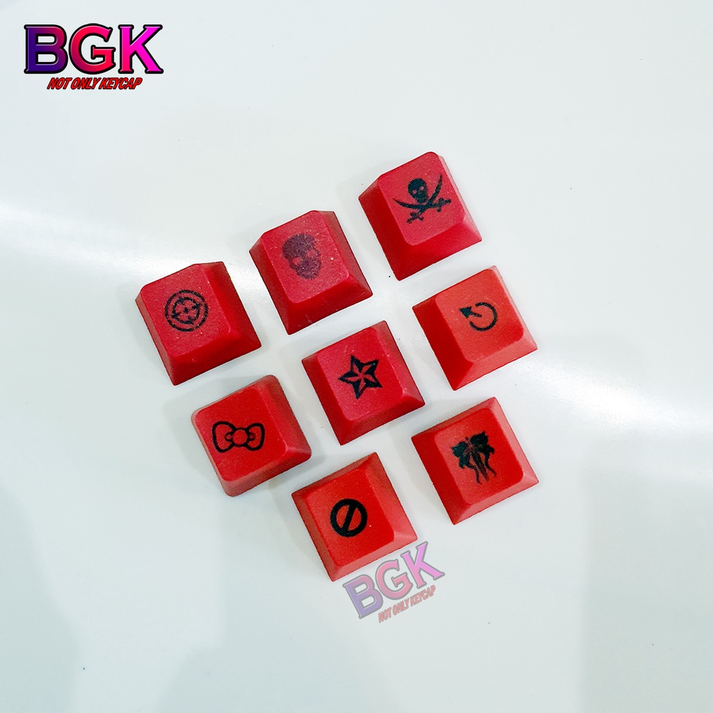 Keycap Lẻ Màu Đỏ Tươi Cherry profile in dye sub