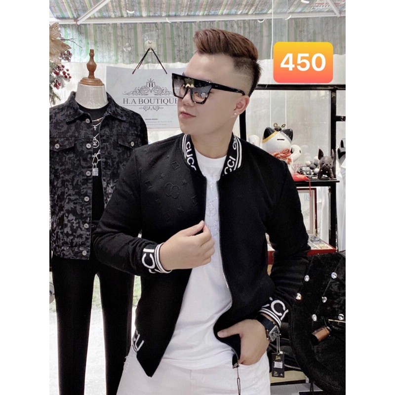 Áo Bomber nam CAO CẤP_áo khoác thời trang Nam 2020