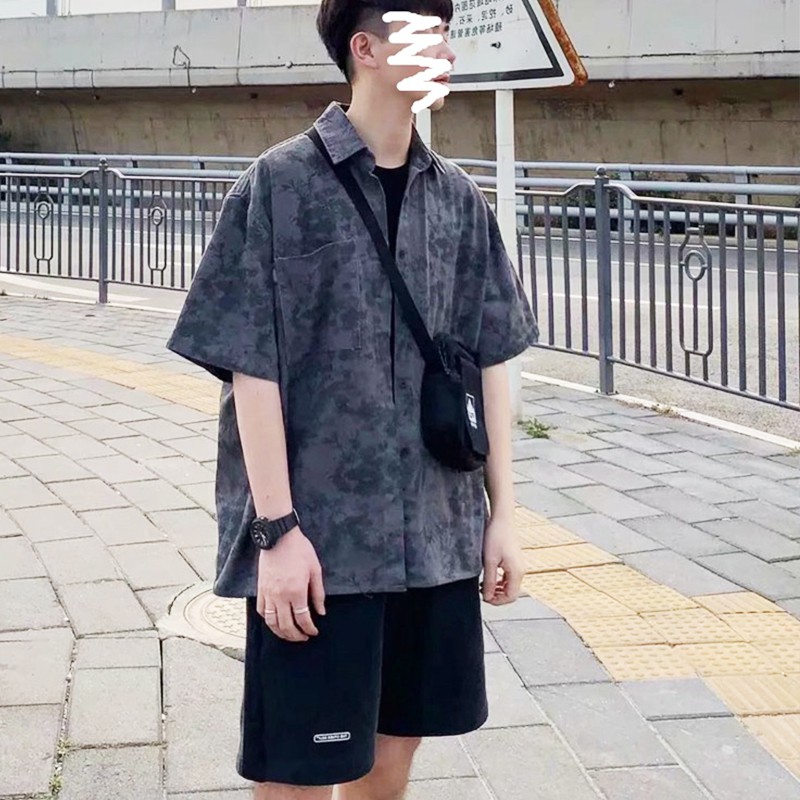 Áo thun ngắn tay phong cách thời trang dành cho nam | BigBuy360 - bigbuy360.vn