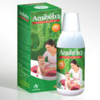 NƯỚC TẮM AMIBEBE HẾT RÔM SẢY CHO BÉ chai 250ml