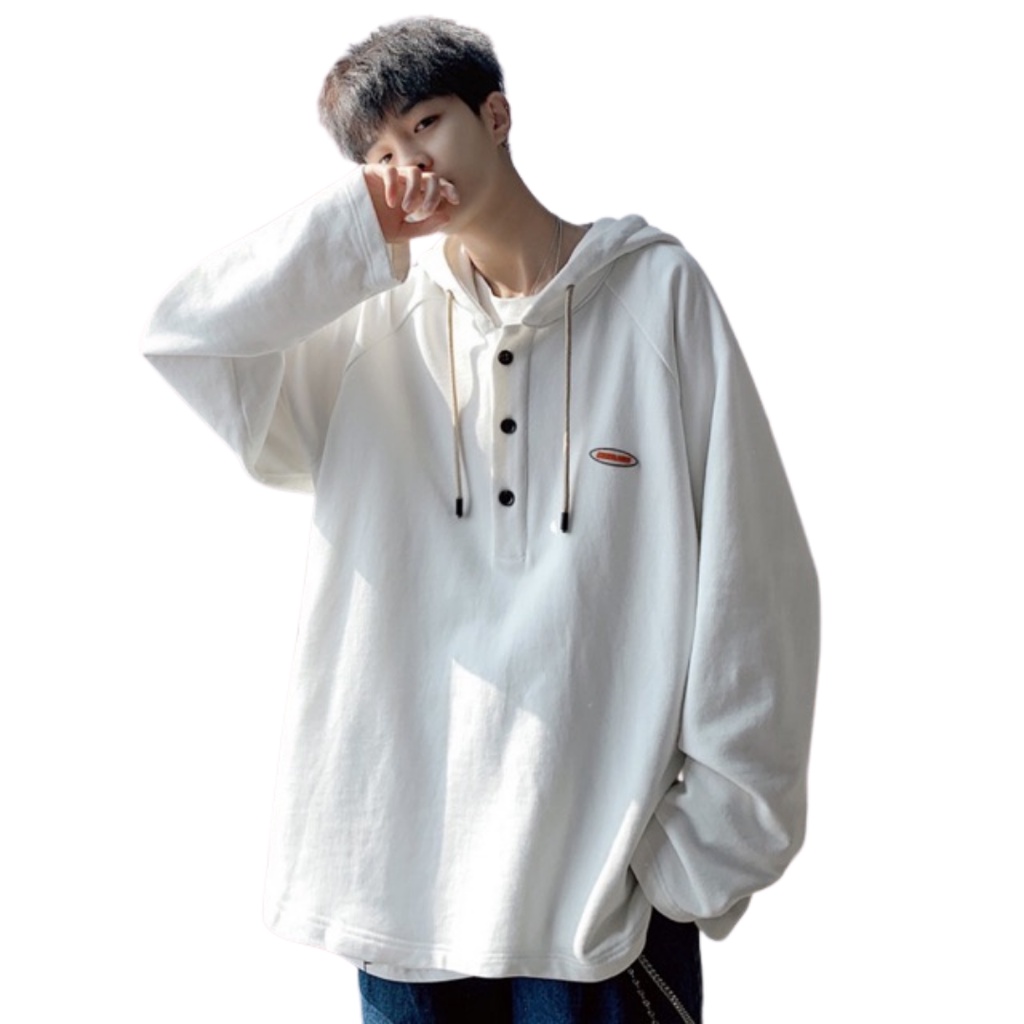 Áo hoodie VN CLO kiểu polo cho nam nữ - HD038