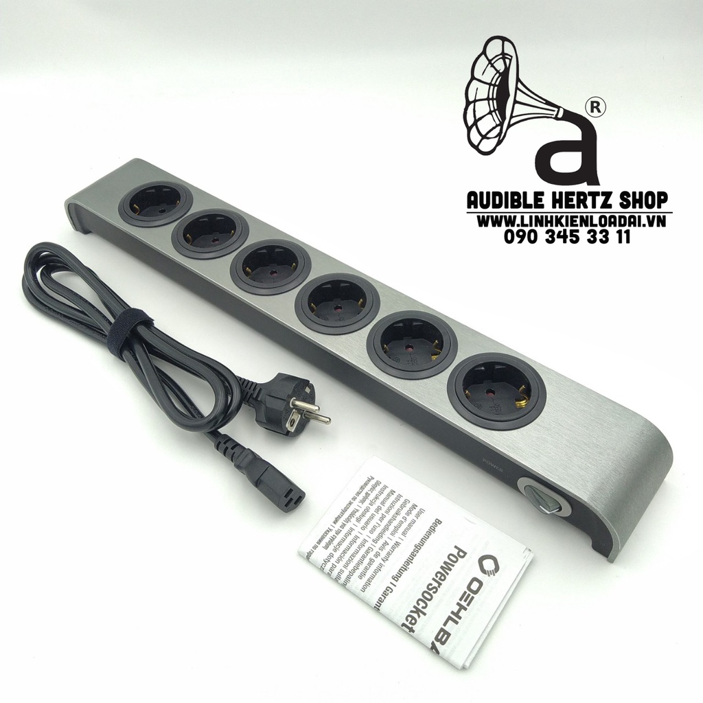 Ổ cắm điện cao cấp 6 lỗ Oehlbach PowerSocket 505