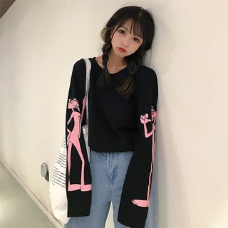 A44 Áo thu đông Pink Panther