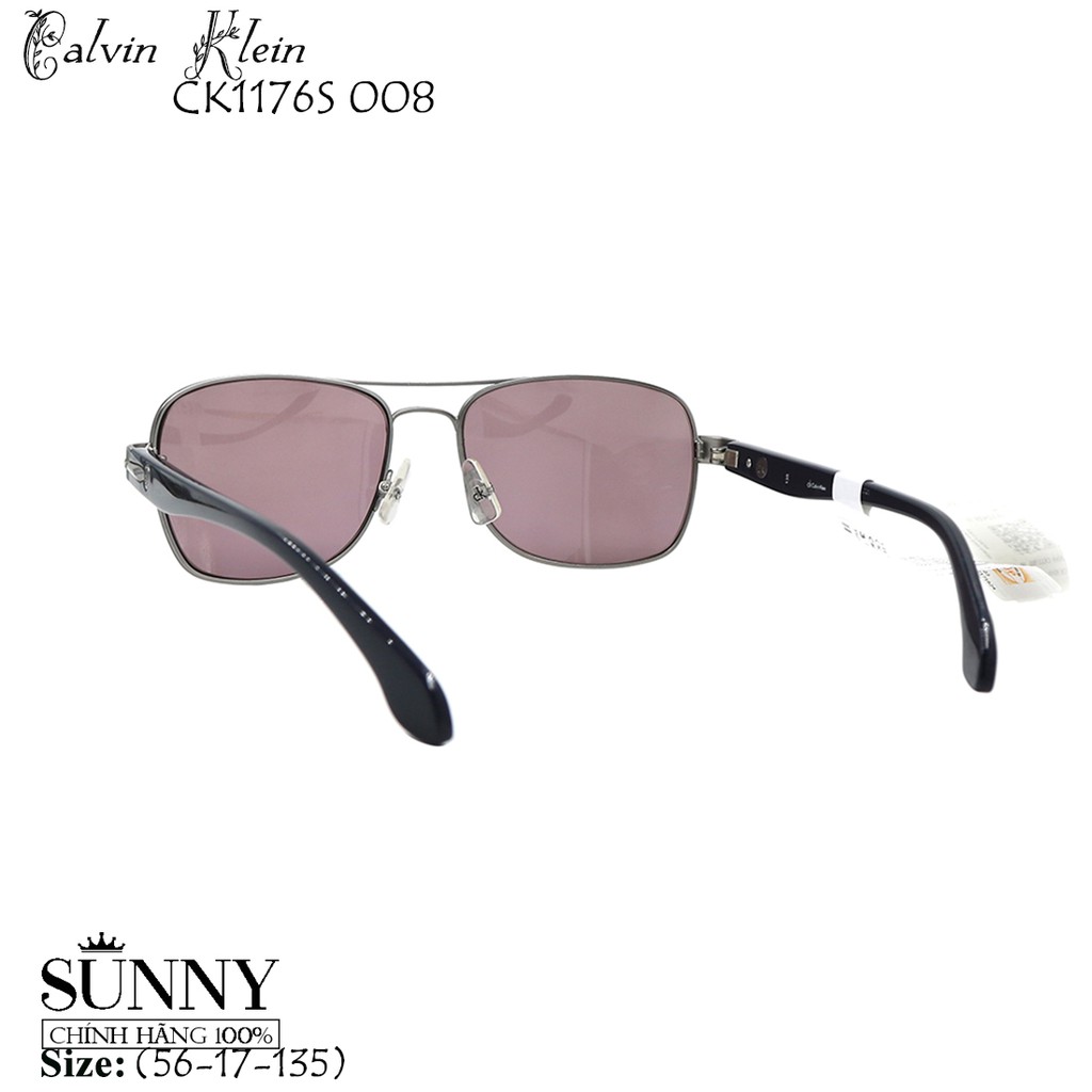 CK1176S - kính mát Calvin Klein chính hãng, bảo hành toàn quốc