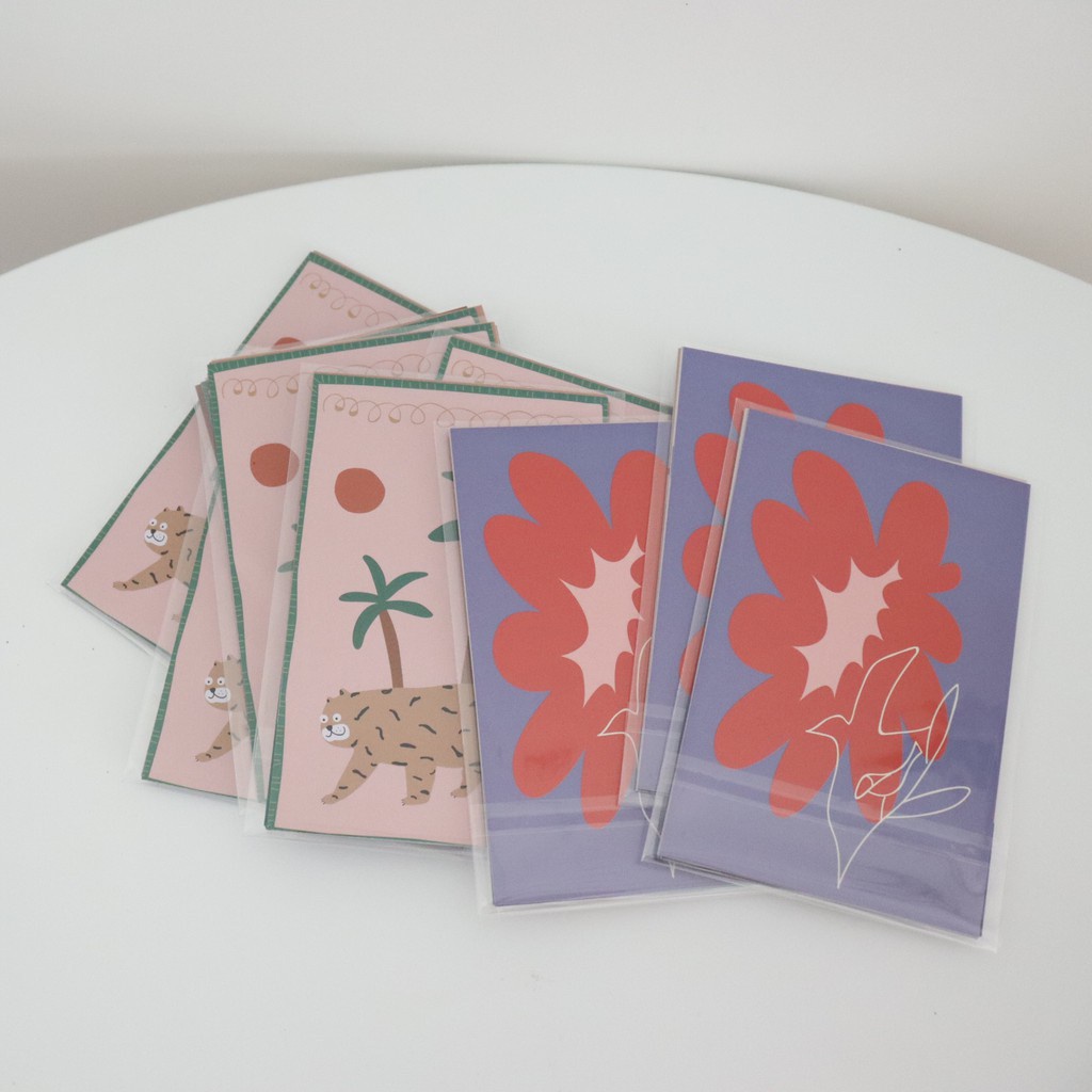 European And American Style Postcards For The Wall