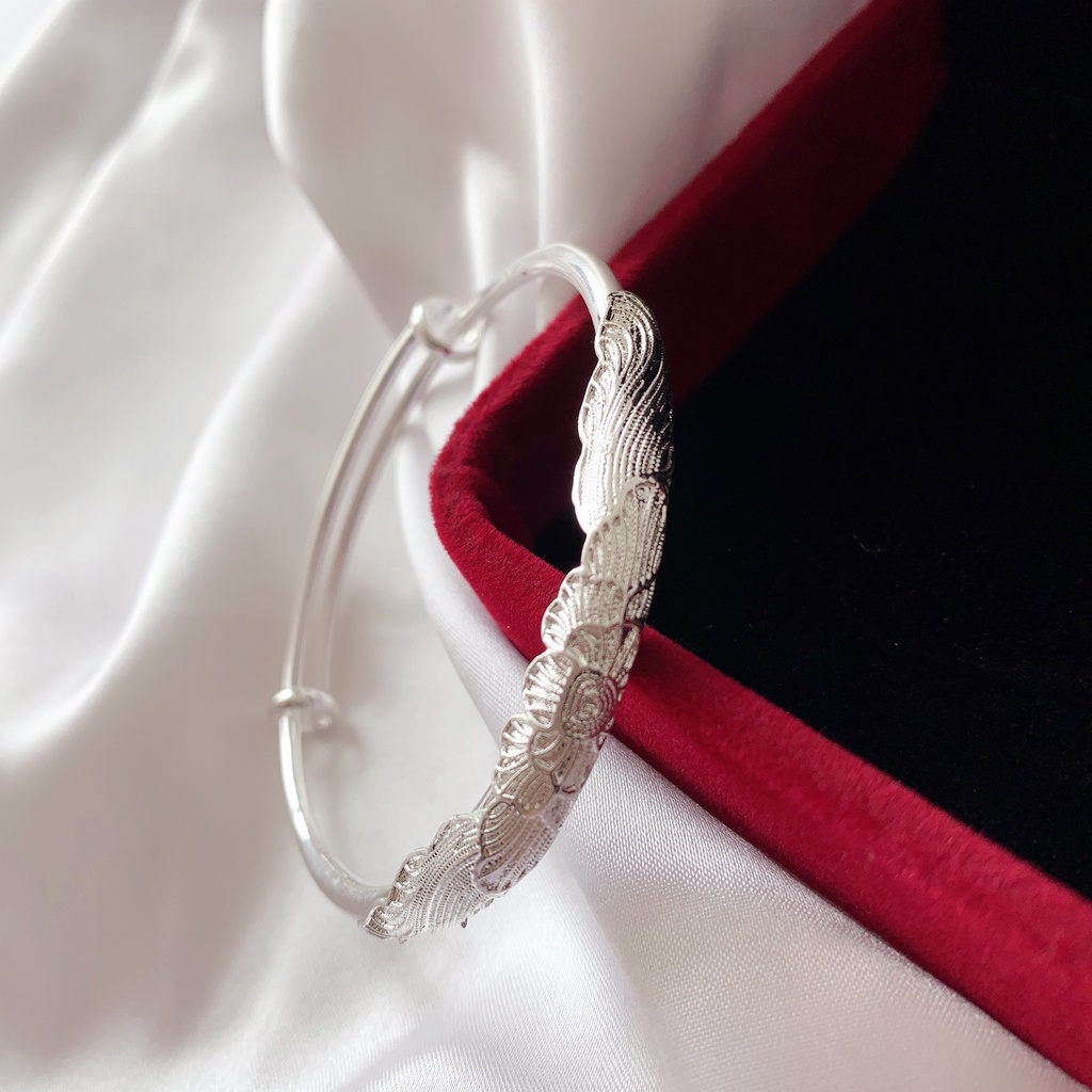 (BÁN LỖ) Lắc tay bạc nữ 925, vòng tay nam nữ bạc trang nhã, hiện đại SUNFT | BigBuy360 - bigbuy360.vn