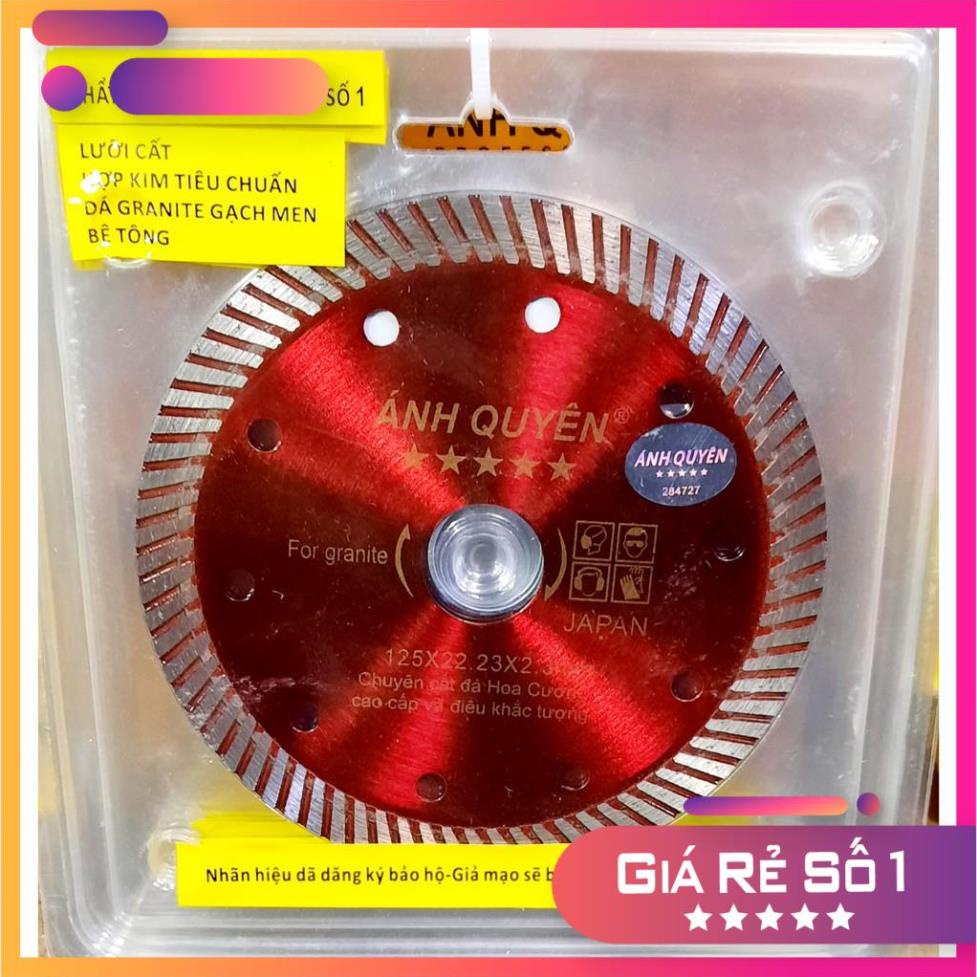 Lưỡi cắt gạch đa năng, lưỡi cắt bê tông, lưỡi cắt đá AQ đỏ 105, 125, 150