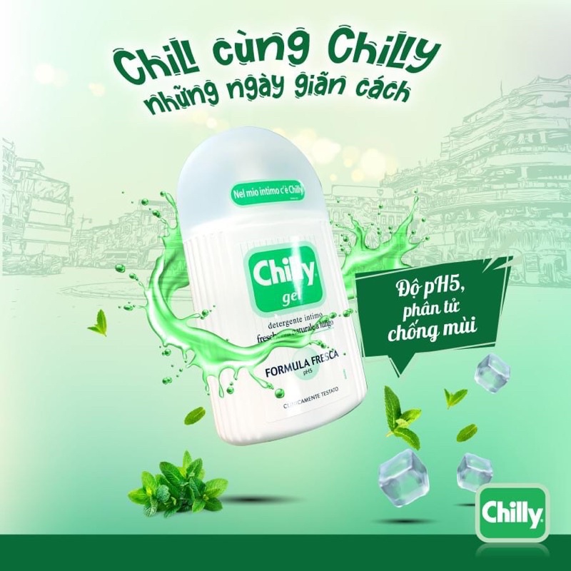 CHILLY-Dung dịch vệ sinh phụ nữ